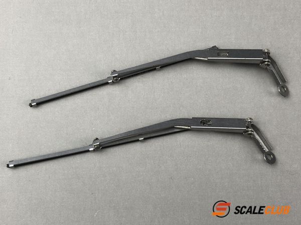 Scaleclub Model Römork Kir Head 1/14 Tırmanma 1/10 Drift Araba Scania Man için Tamiya Lesu için Metal Silecek