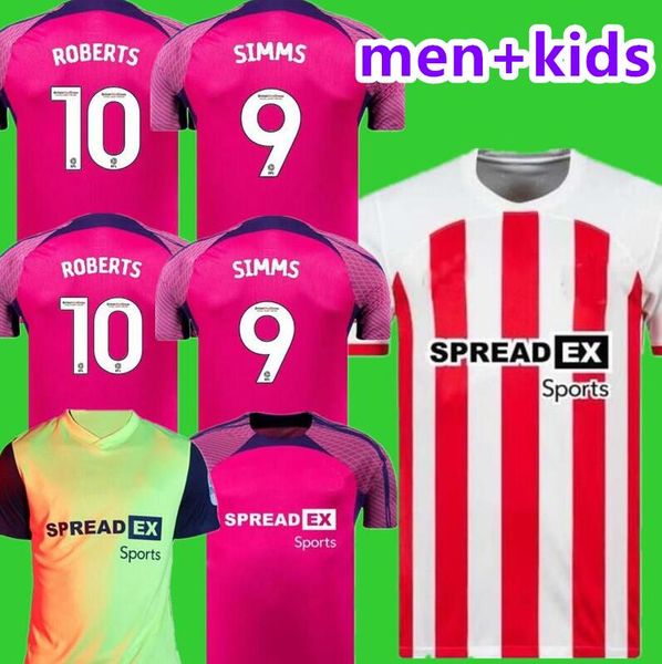 2023 2024 Sunderland Heimfußballtrikot