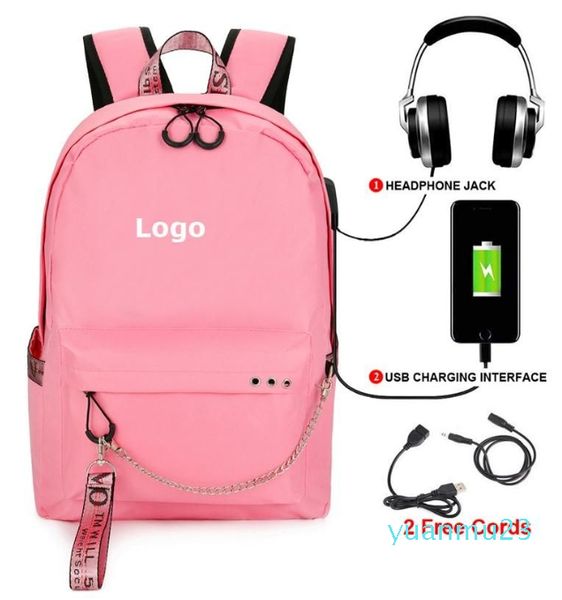 Рюкзак для колледжа, зарядное устройство, школьный рюкзак с принтом NASAING для ноутбука, школьная сумка для подростков, для мальчиков и девочек
