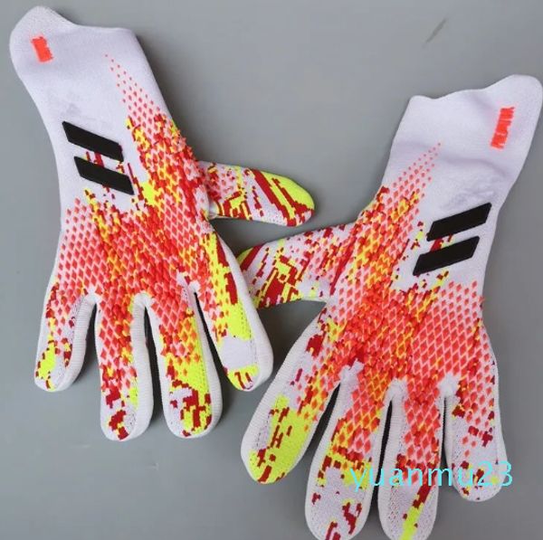 Вратарские перчатки, профессиональные футбольные перчатки, противоскользящие перчатки, латексное футбольное снаряжение gk