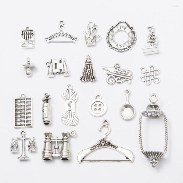 Charms Anhänger Schöne Kreative Mode Mini Lange Link Kette Halskette Für Frauen Schmuck Zubehör DIY Geburtstag Geschenk 10 stücke