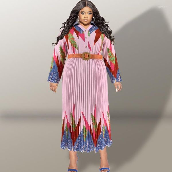 Элегантные платья больших размеров 4XL 5XL для женщин, осень-зима 2023, платье макси, женская традиционная африканская одежда Fairy Dreaes