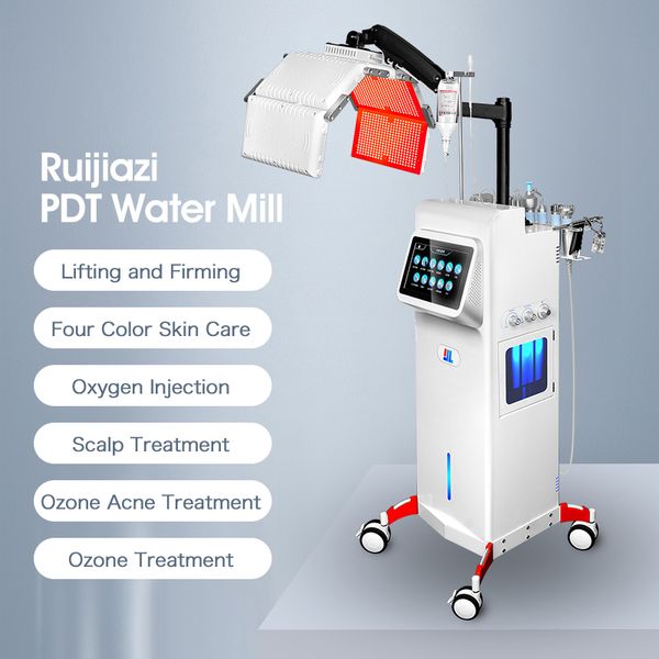 Gerador de fototerapia profissional, máquina facial para cuidados com a pele, tratamento do couro cabeludo, uso pdt, máquina de terapia de luz led