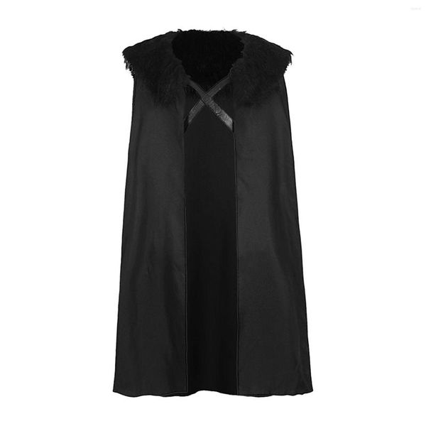 Camisoles Tanks Halloween Männer und Frauen Mäntel Vintage Mantel Mantel Kragen Mode Trend Bühne Kleidung