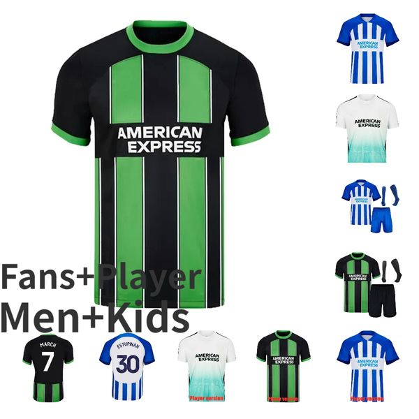 ANSU FATI MITOMA 23 24 MAUPAY BHAFC футбольная майка GROSS 2023 2024 VELTMAN Seagulls футбольная рубашка MARCH ALZATE PROPPER UNDAV LAMPTEY FERGUSON Мужчины Дети CAICEDO de foot