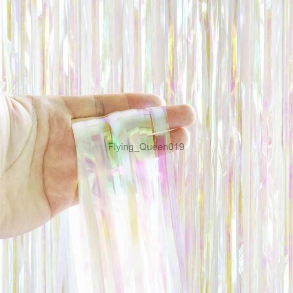 Hintergrundmaterial, 2 m, transparent, mit Quasten, Fransen, Vorhang, Geburtstagsfeier, Dekoration, Hintergrund, Bachelorette, Hochzeit, Erwachsene, Jahrestag, Babyparty, Dekor YQ231003