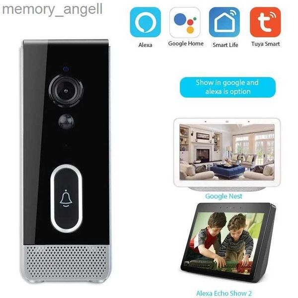 Türklingeln TY-L6 Tuya Smart Wasserdichte Türklingel Netzwerk Wireless Video Intercom Mobile Smart Remote Kamera YQ2301003