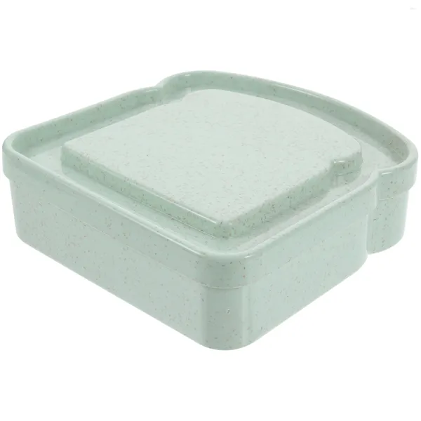 Teller Büro Sandwich Brot Aufbewahrungsbox Dessert Fall Outdoor Container