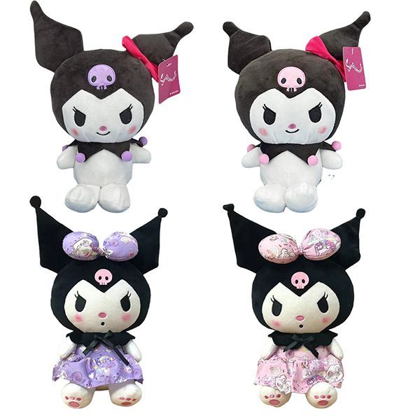 Cartoon Kuscheltiere My Melody Plüschtier Kullome Plüschpuppe Lolita Prinzessin Kleid niedliche kleine Teufelspuppe Geschenke