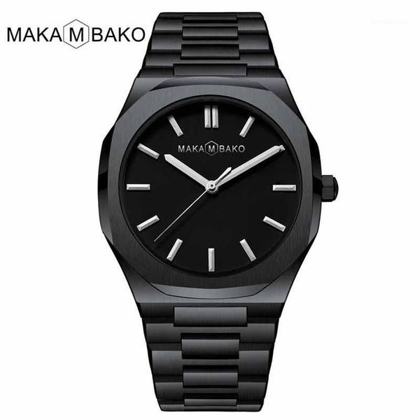 Relógios de pulso Homens Sport Watch Top Quartz Moda Vida À Prova D 'Água Relógio de Negócios Pulseira de Aço Meninos Relógios Reloj Hombre1182S