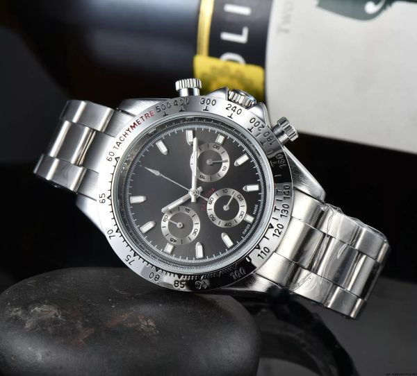 Neue Yupoo-Uhr für Herren, Yupoo-Quarzwerk, wasserdicht, hochwertige Armbanduhr, Stundenzeigeranzeige, Metallarmband, schlichte, luxuriöse, beliebte Uhr, AAA Montre De Luxe