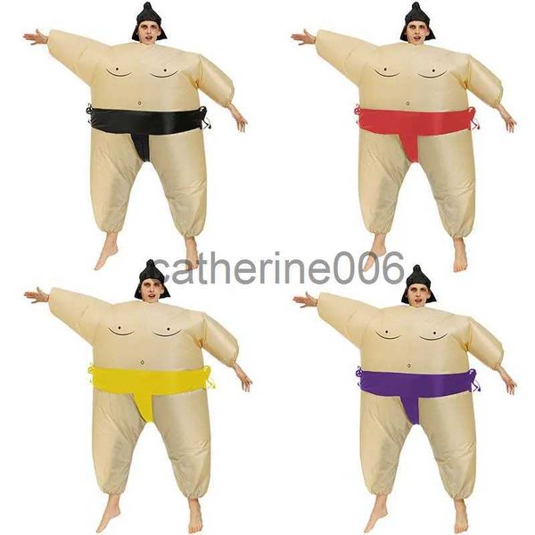 Occasioni speciali Halloween Sumo Wrestler Costume adulto Vestito gonfiabile Alien Kids Outfit Cosplay Party Dress For Men Women x1004