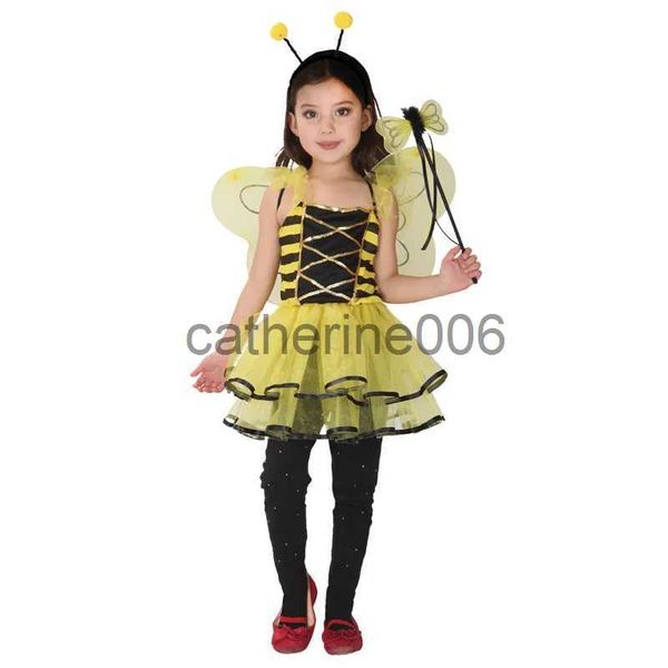 Besondere Anlässe Kinder Kinder Bumble Fairy Kostüme für Mädchen Halloween Purim Karneval Weihnachten Neujahr Party Kostüm Flügel x1004