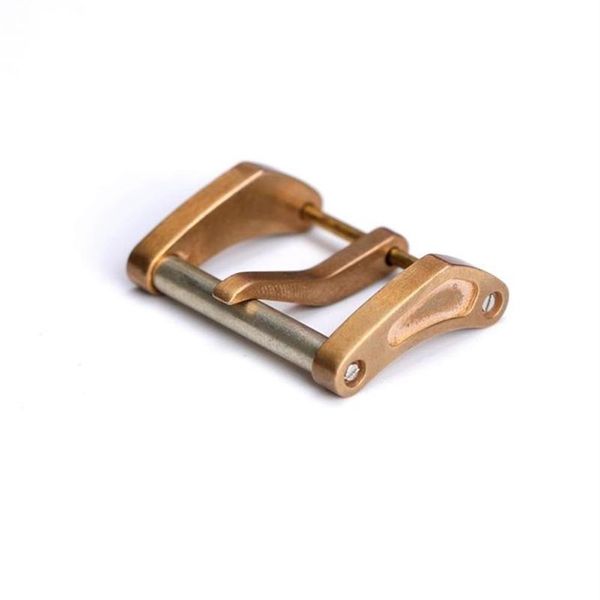 Cinturini per orologi Combinazione fibbia in bronzo 20 22 24 26MM compatibile Vntage Old CUSN8 Material263I318p
