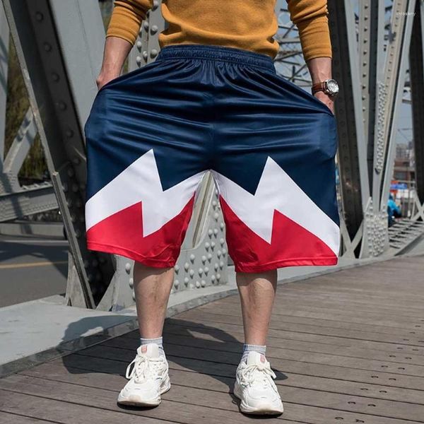 Pantaloncini da uomo Abbigliamento sportivo Hiphop Uomo Casual Pantaloncini da surf taglie forti Harem Streetwear Abbigliamento ampio e largo