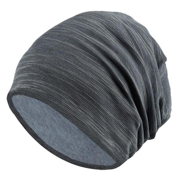 Berets Material Beanie Fino Algodão Mulheres Homem Chapéu Não-alérgico Primavera Verão Casual Crânio Cap268H