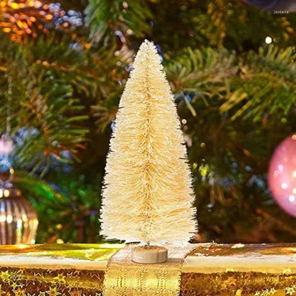 Weihnachtsdekorationen, Tannenzapfen, Kegel, hängende Verzierung, 12 Stück, Holzbaum, Gold, Silber