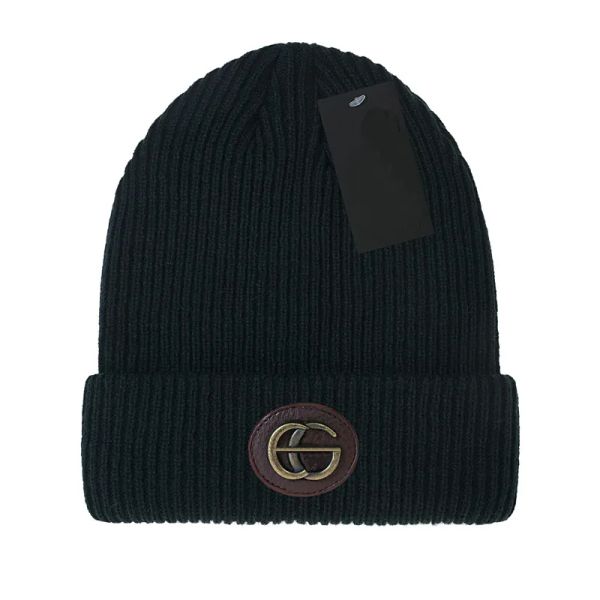 Atacado designer gorro carta g feminino chapéu de inverno ao ar livre dos homens chapéu de malha gorro esporte esqui chapéu