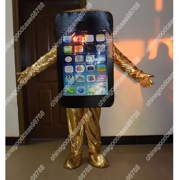 2024 vendita calda telefono cellulare costume della mascotte anime carnevale prestazioni abbigliamento annuncio abbigliamento vestito