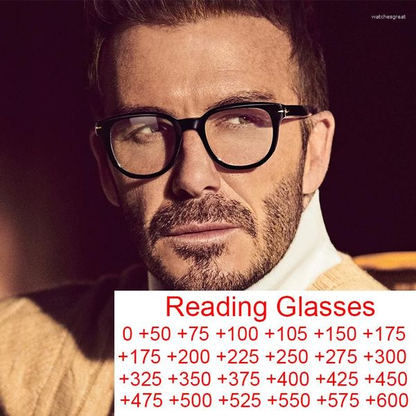 Güneş Gözlüğü Retro Presbyopic Glasses Erkekler Vintage Küçük Yuvarlak Çerçeve Uzak Görme Optik Gözlük Anti Mavi Işık Perçin Okuma Kadınlar için