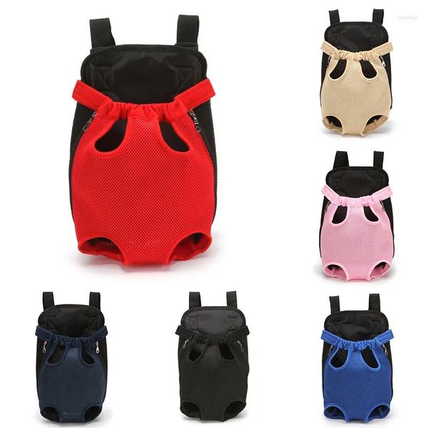 Köpek araba koltuğu kapakları naylon açık seyahat malzemeleri 1pcs portatif S/M/L/XL sırt çantası saf renkli evcil hayvan ped çantaları nefes alabilir