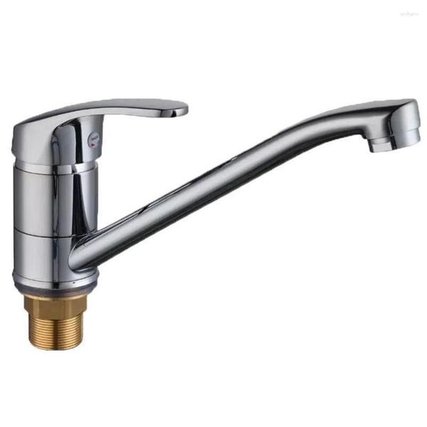 Rubinetti da cucina Accessori pratici per rubinetti Bagno Rubinetti cromati per acqua fredda e acqua fredda Sostituzione placcata moderna