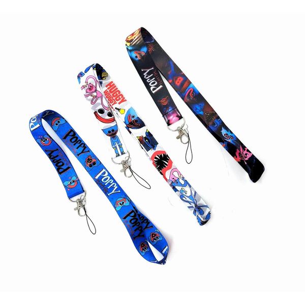 Handy-Riemen Charms 20 Stück Cartoon Japan Lanyard für Schlüsselanhänger ID-Karte Er Pass Gym USB-Abzeichenhalter Schlüsselanhänger Hals Zubehör Juwel DHCSG