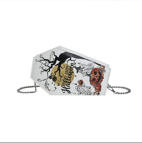 Gothic Sweet Cool Spicy Girl Pumpkin Head Borsa a catena personalizzata Halloween Nuova borsa a tracolla Ghost con una spalla borse da donna alla moda