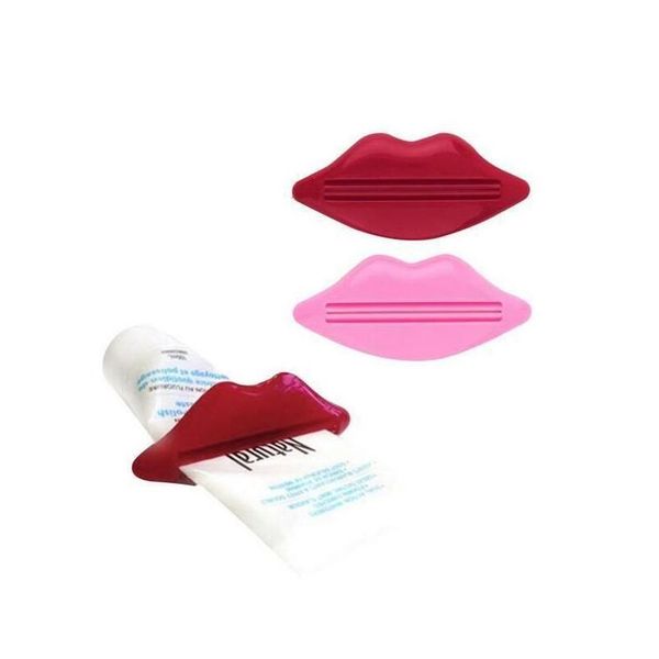 Schnuller Beißringe Tootaste Tube Squeezer Sexy Lip Kiss Badezimmerspender Cremefarbe nach dem Zufallsprinzip 93 x 42 mm Drop Delivery Baby Kids Dhwmq