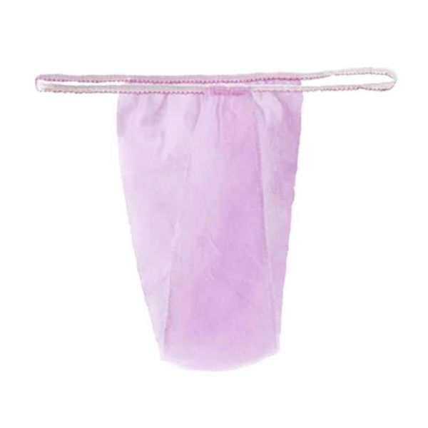 Mutandine da donna 100 pezzi per donna Spa T perizoma salone biancheria intima morbida confezionata singolarmente con fascia elastica abbronzante avvolge D316s