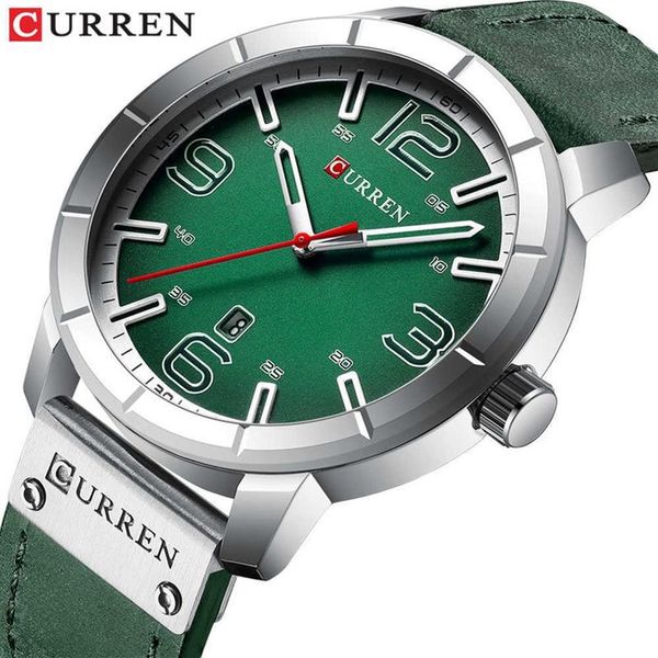 Neue 2019 Quarz Armbanduhr Männer Uhren Curren Top Marke Luxus Leder Armbanduhr für Männliche Uhr Relogio Masculino Männer Hodinky q02190