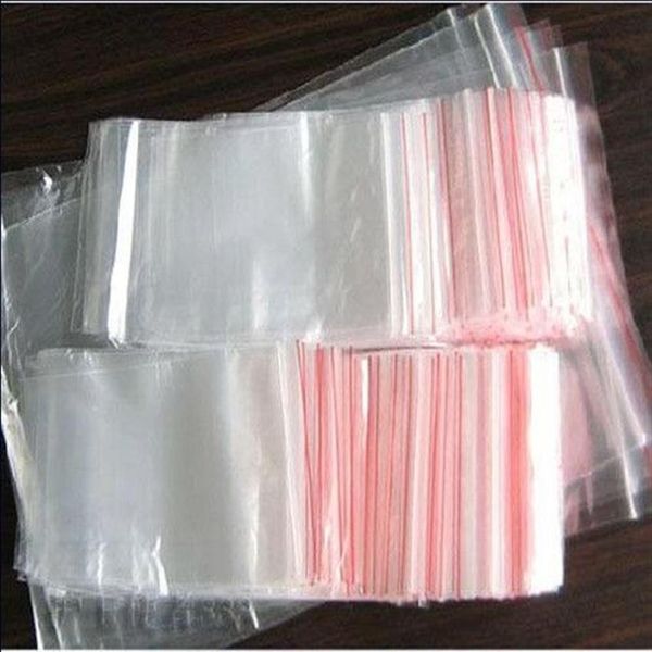 Venda microfone 50x70mm 500p plástico poli ziplock bloqueio sacos de jóias jóias diy embalagem de jóias display303G