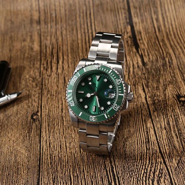 Relógio masculino com moldura de cerâmica de alta qualidade, relógio mecânico automático com movimento de 40mm, safira, à prova d'água, esportivo, automático, wi328v