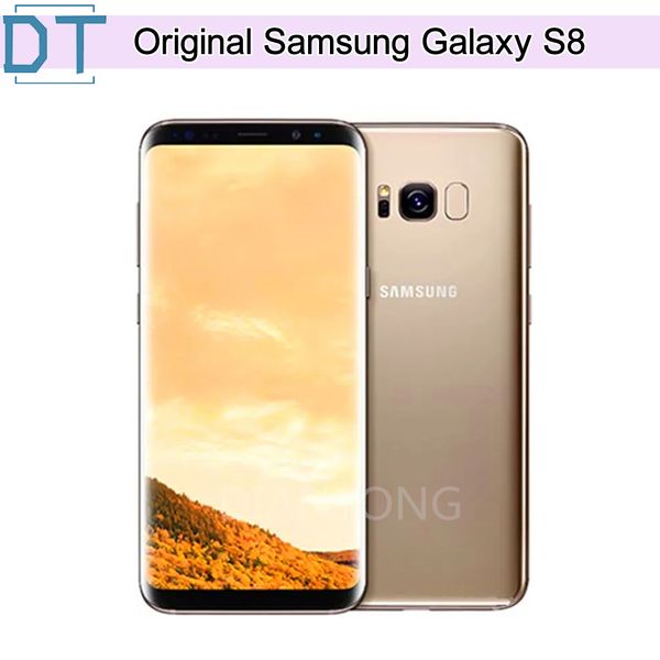 Восстановленный оригинальный смартфон Samsung Galaxy S8 Plus G955F G955U 4G, 6,2 дюйма, восьмиядерный процессор, 4 ГБ ОЗУ, 64 ГБ ПЗУ, 6,2 дюйма, A + отличное состояние