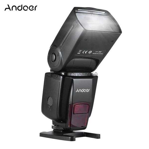 Flash Heads andoer AD560 IV 2.4G Kablosuz Evrensel Kameralı Köle Speedlite Flash Light GN50 LCD DSLR Kameralar için Ekran YQ231003