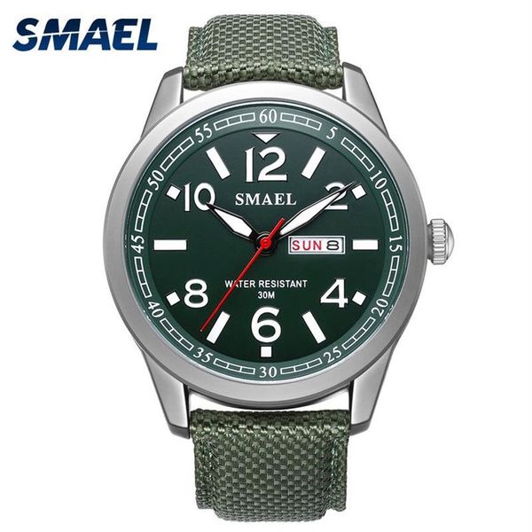 Новые мужские часы SMAEL, спортивные часы из военного сплава с большим циферблатом, водонепроницаемые мужские наручные часы, лучший бренд 1317, цифровые часы-браслет173J