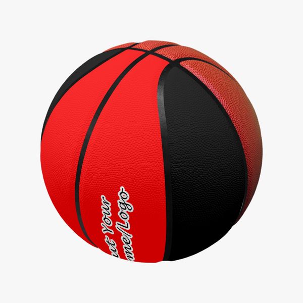 Benutzerdefinierte Basketball DIY Basketball Männer Frauen Outdoor-Sport Basketball-Spiel Team schwarz blau lila Trainingsausrüstung Fabrik Direktverkauf ST2-42