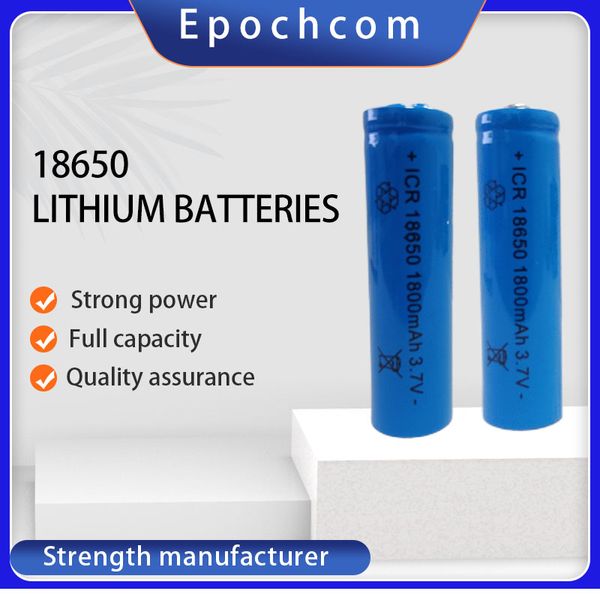 Batteria al litio ricaricabile 18650 1800mah 3,7 V per custodia per telefono con torcia o torcia a LED hot selli