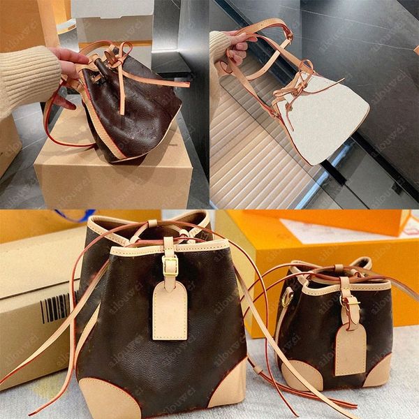 Дизайнер Petit Noe BB кошелек Draw String Bag сумки ведро нано сумки на ремне маленькая мини-сумочка через плечо женские модные сумки U9OZ #