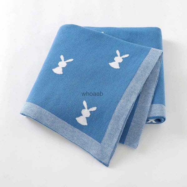 Cobertores Swaddling Bebê Recém-nascido Cobertor de Algodão de Malha Infantil Cama Capas de Dormir Colchas Criança Menino Menina Carrinho Envoltório Swaddle YQ231003