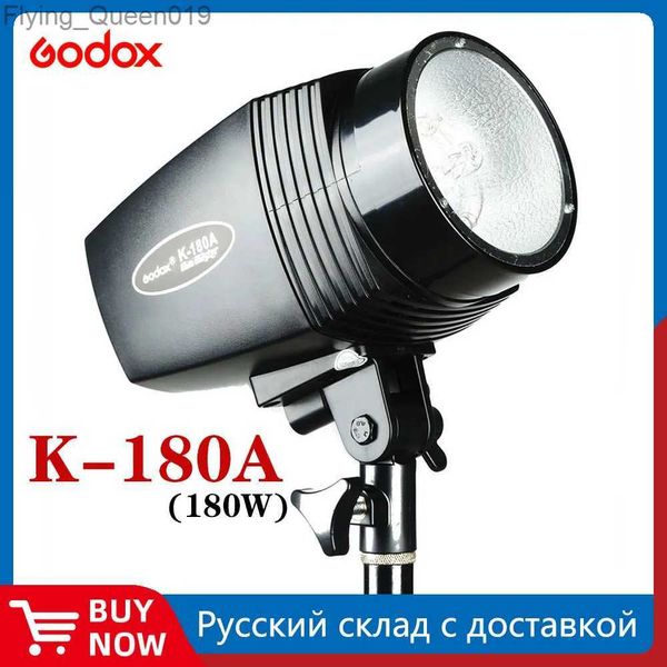 Teste flash Godox K-180A 180W Mini Master Studio Strobe Photo Lampada flash compatta YQ231004