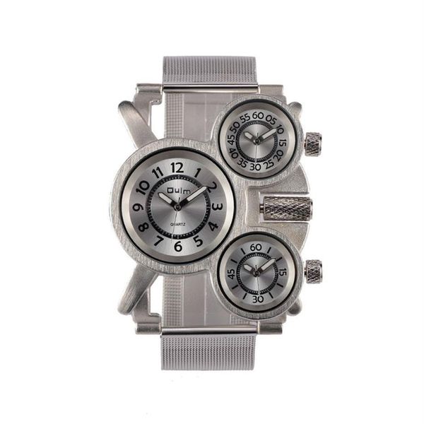 Drei-Zeitanzeige-Quarz-Herren-Militär-Armee-Sport-Armbanduhr, neuester Trend, hochwertige Design-Modeuhr 20183005