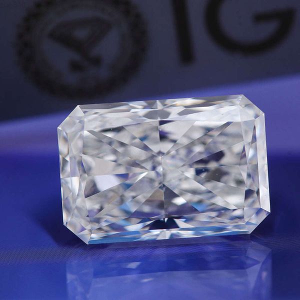 Cvd Hpht Diamond Lab Grown Diamond Radiant Cut Vvs Vs Clarity 3 Carat Igi Certificate Cultured Diamond Factory Direct