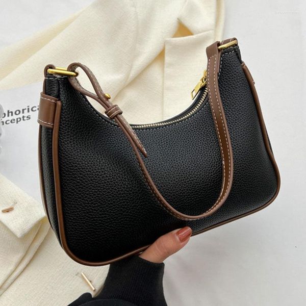 Abendtaschen Französisch Unterarm Kleine Tasche für Frauen 2023 Luxus Designer Leder Handtaschen Temperament Allgleiches Umhängetasche Schulter