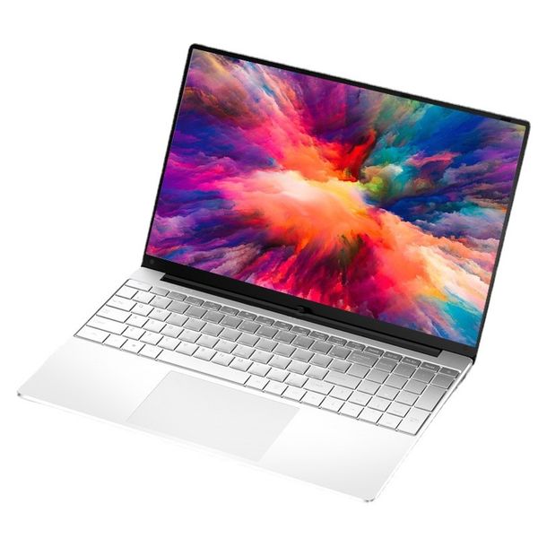 Günstiges Notebook 15,6 Zoll HD Intel Celeron J4125 12G DDR4 128GB 256GB SSD Windows 10 Ultrabook PC Tragbare Gamer-Schulnotebooks