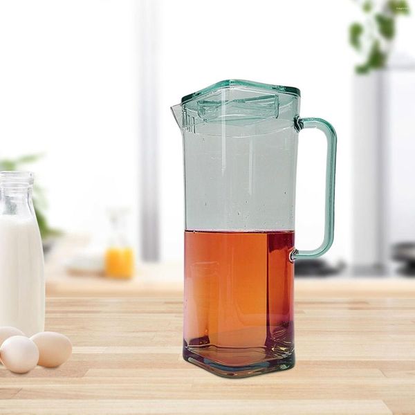 Fiaschetta per bevande, dispenser per frigorifero, 2 litri, brocca per tè freddo multiuso facile da pulire