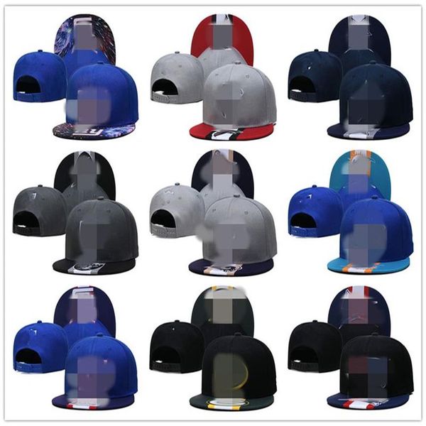 2021 boné snapback de futebol, chapéus de rascunho, grafite, cor preta, mistura de pedidos, todos os bonés, malha ajustável de alta qualidade, hat286a