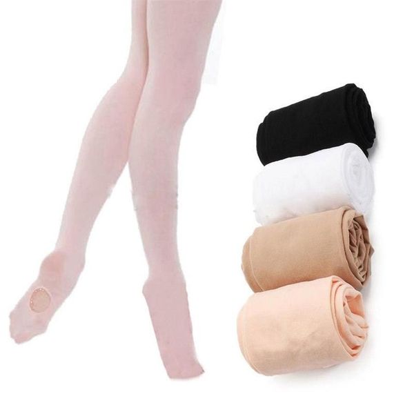 Meias meias moda crianças adultos conversíveis collants dança ballet meia-calça feminina roupa interior2260