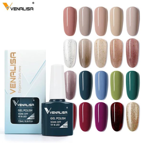 Nagellack Venalisa VIP3 Gel-Nagellack, 7,5 ml, verbesserte hochpigmentierte Bunny-Glitzer-Gel-Lack-Nagelkunst-Maniküre-Nagelgel-Nagellack 230928