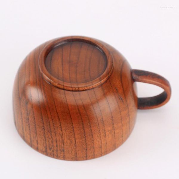 Bicchieri in legno piccoli fatti a mano in massello naturale, tazza da tè in legno, vino, caffè, acqua potabile